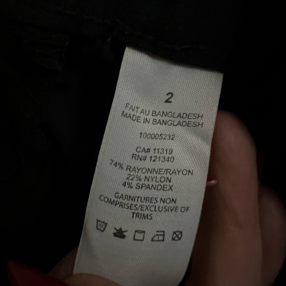 Stretchy dress pants from Dynamite in black - Picture 3 of 4